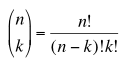 Pascal's Triangle Equation
