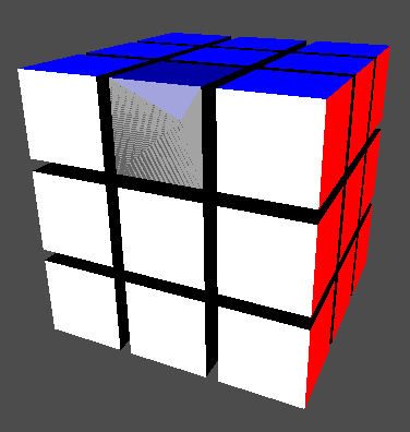 rotating rubiks cube